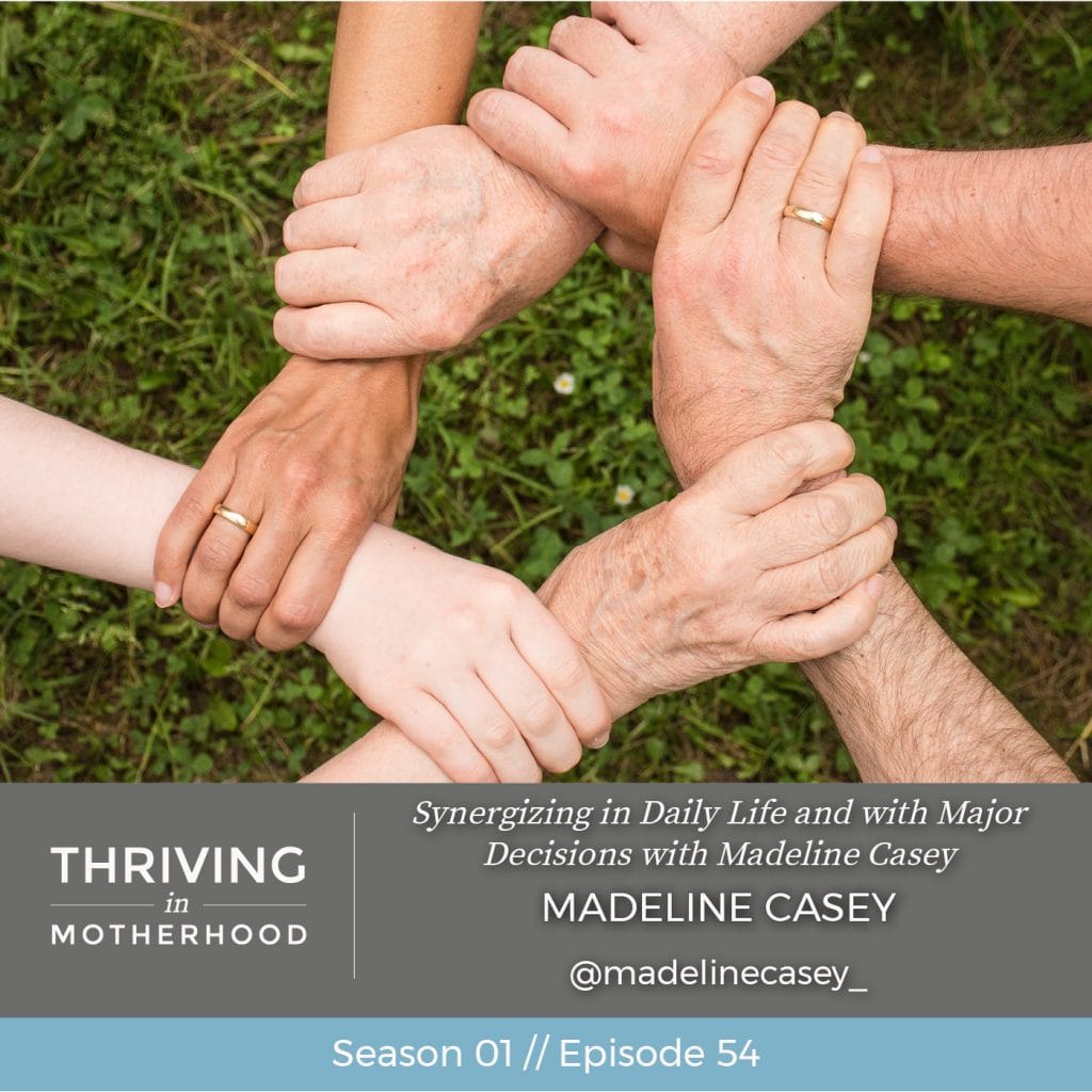 Synergizing in Daily Life and with Major Decisions with Madeline Casey [Episode 54]