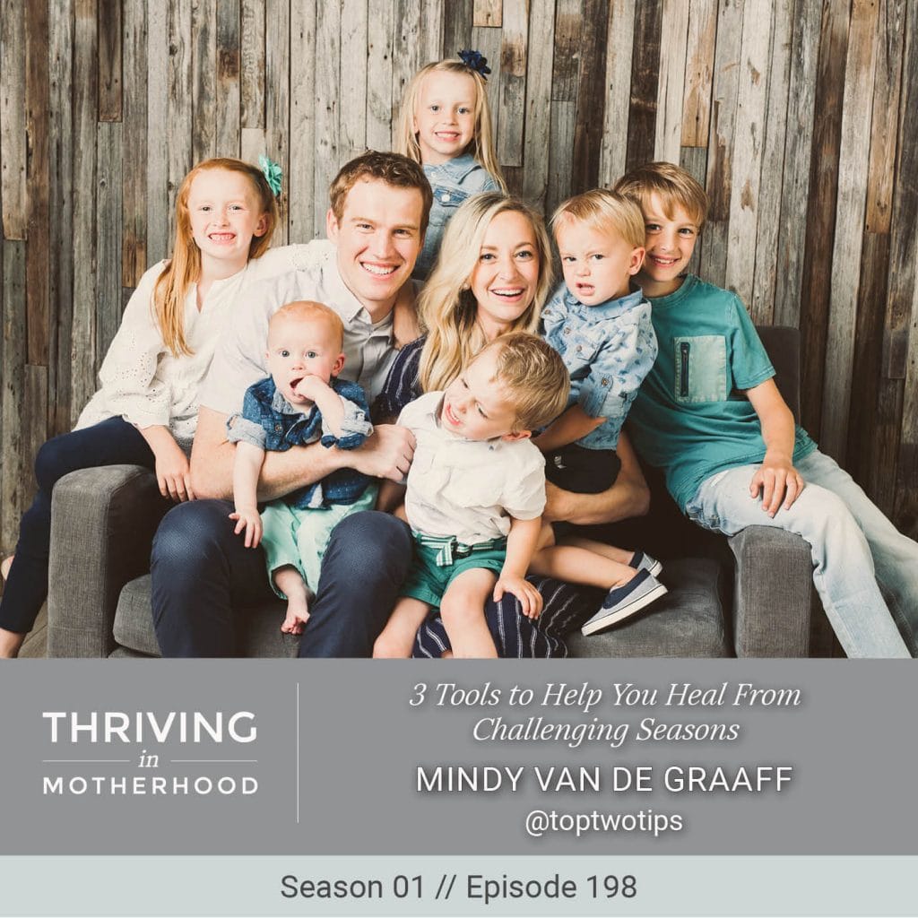 3 Tools to Help You Heal From Challenging Seasons with Mindy Van De Graaff [Episode 198]