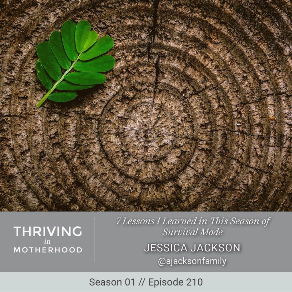 7 Lessons I Learned in This Season of Survival Mode [Episode 210]