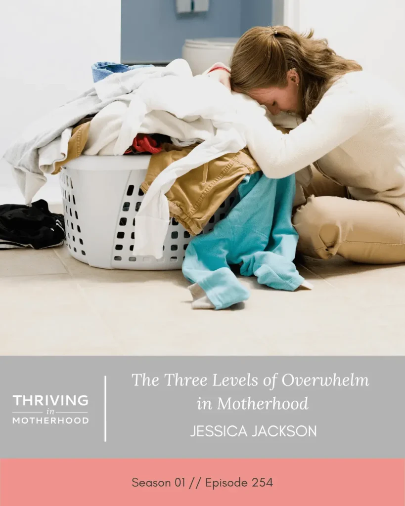 The Three Levels of Overwhelm in Motherhood [Episode 254]